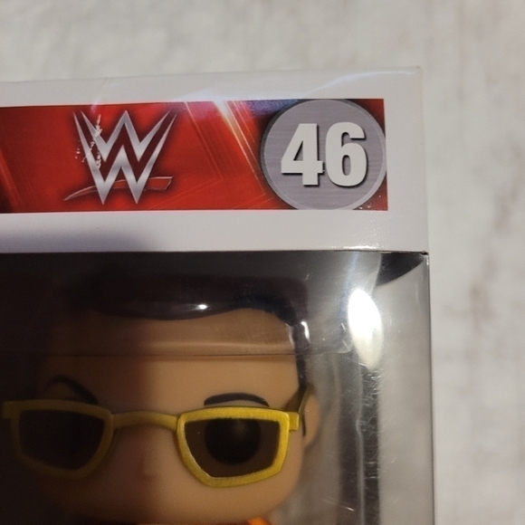 WWE THE ROCK Funko POP # 46 - Picture 7 of 15